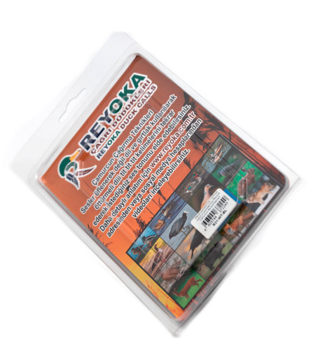 Манок духовой 2 в 1 (уточка чирок и шилохвость) Reyoka Camurcun Белый / Чёрный