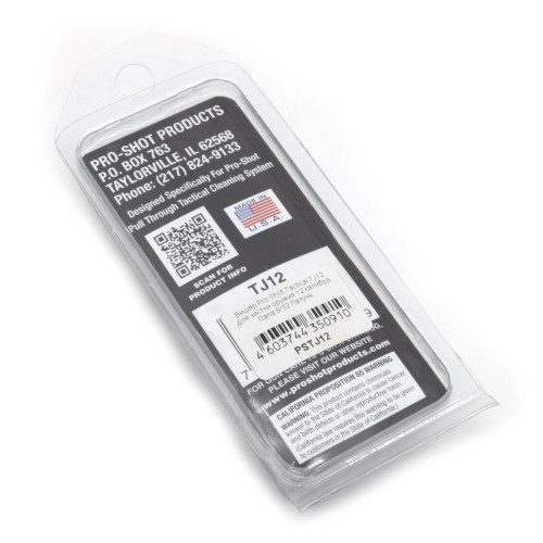 Вишер Pro Shot Tactical TJ12 для чистки оружия 12 калибра Папа 8/32 Латунь