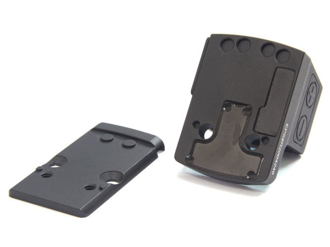 Коллиматор Holosun EPS закрытый 2 МОА подсветка 12 (8+4NV) на пистолетный затвор (Holosun K)