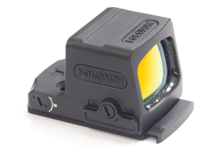 Коллиматор Holosun EPS закрытый 2 МОА подсветка 12 (8+4NV) на пистолетный затвор (Holosun K)