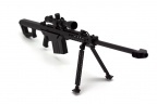 Модель сувенирная в виде оружия Microgun L Barrett M82 Снайперская винтовка Черный