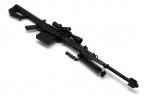 Модель сувенирная в виде оружия Microgun L Barrett M82 Снайперская винтовка Черный