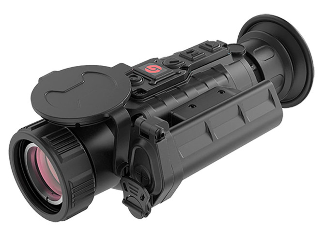 Тепловизионная предобъективная насадка Guide TA651 640x480, D50мм, зум х1/х2/x4/x8, 18650х1 до 7ч, обнаружение 2000м