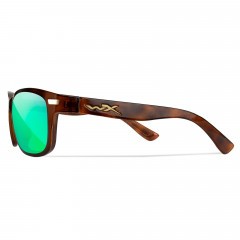 Очки баллистические стрелковые Wiley X Helix AC6HLX07 Зеркально-зеленые 13%