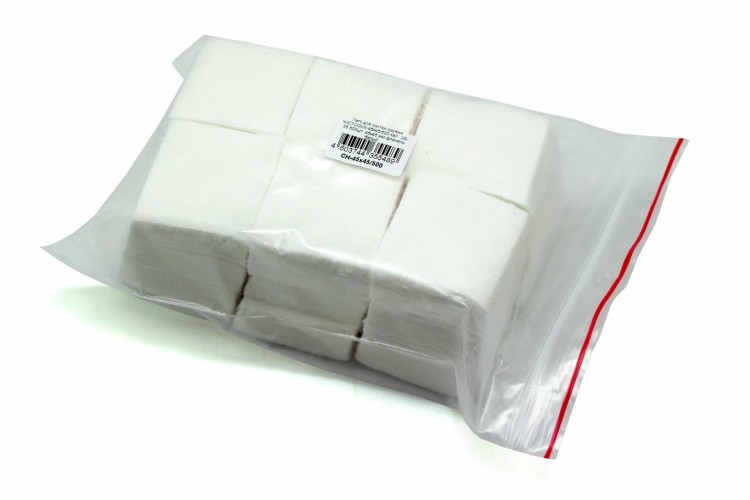 Патч-салфетка фланелевый для чистки оружия ЧИСТОGUN 45x45-500 | Кал. .25-.35 | 45х45 мм Белый 500 шт