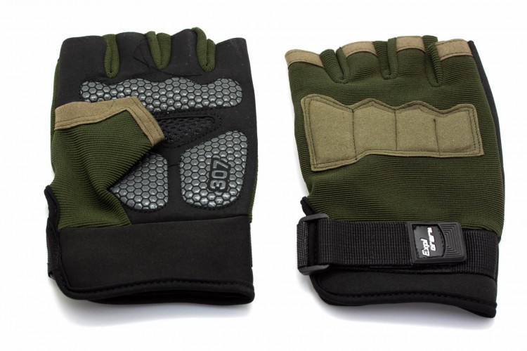 Перчатки тактические Стикхант Explorer укороченные Хаки