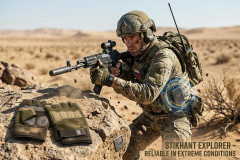 Перчатки тактические Стикхант Explorer укороченные Хаки