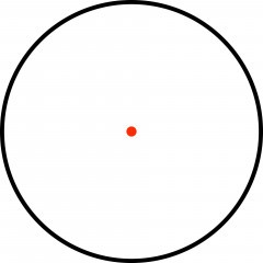 Прицел коллиматорный Aimpoint Acro C-1 1X16 IR FP WP (200548) Закрытый DOT 3.5 MOA