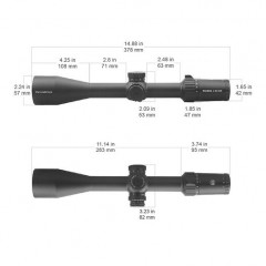 Прицел оптический Vector Optics Taurus 4-24x50 IR FFP FP WP (SCFF-17P) Сетка MPX-1