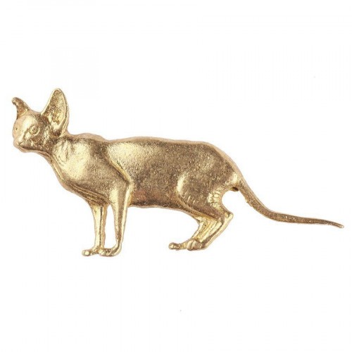 Значок Сфинкс Латунь