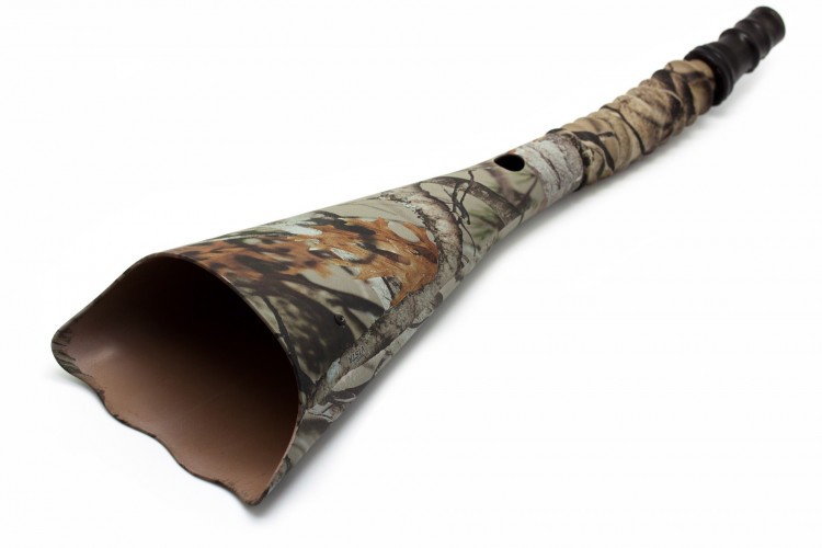 Манок духовой на лося 5в1 Buck Expert X-Trem 69XTC-T с рупором и обучающим пособием пластик Камуфляж