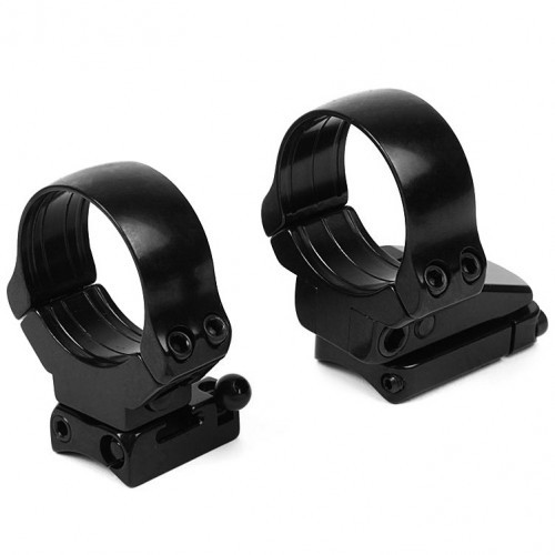 Кольца для прицела EAW Apel (300-15759) быстросъемные D=30 мм H=17 мм V=21 мм на Sauer 202 | Средний