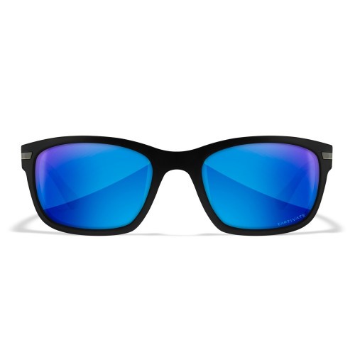 Очки баллистические стрелковые Wiley X Helix AC6HLX09 Зеркально-голубые 12%