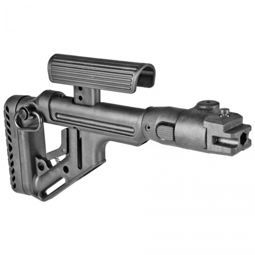 Приклад нетелескопический Fab Defense UAS-AK P для АК-47 / АК-74 с упором для щеки Чёрный