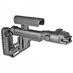 Приклад нетелескопический Fab Defense UAS-AK P для АК-47 / АК-74 с упором для щеки Чёрный