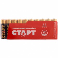 Батарейки алкалиновые Старт LR6-B20 Тип LR6 (AA) 1.5V 20 шт