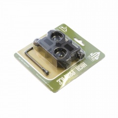 Кольца для прицела Leapers UTG Accushot (RGWM-25H4) D=25.4 мм H=18 мм на Weaver | Высокий