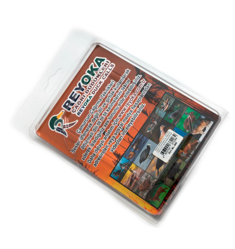 Манок духовой 2 в 1 (уточка чирок и шилохвость) Reyoka Camurcun Чёрный / Дымчатый