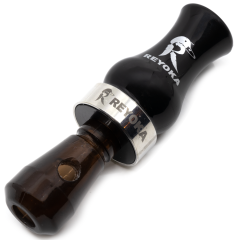 Манок духовой 2 в 1 (уточка чирок и шилохвость) Reyoka Camurcun Чёрный / Дымчатый