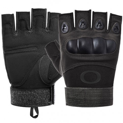 Перчатки тактические Oval Short укороченные Черный