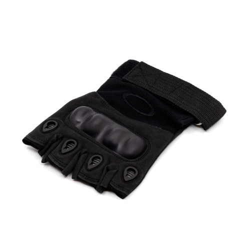 Перчатки тактические Oval Short укороченные Черный