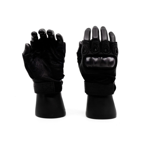 Перчатки тактические Oval Short укороченные Черный