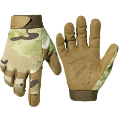 Перчатки тактические RusForce Grenadier полноразмерные Мультикам