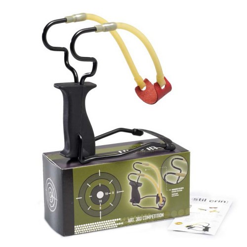 Рогатка спортивная профессиональная Stil Crin Super Frombola 303/R (Упор) Черный