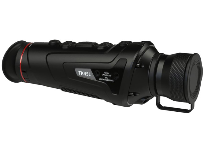 Тепловизионный монокуляр Guide TK451 400х300 17um <=30mk, D50мм,зум х3.3-х13.2, ЛЦУ, WiFi, до 5ч, обнаружение 1400м, 535г