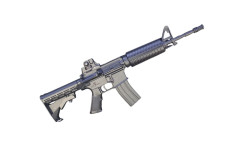 Модель сувенирная в виде оружия Microgun L M4A1 телескопический приклад стандартный прицел