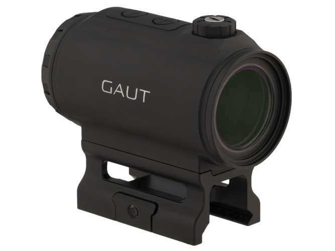 Прицел коллиматорный Gaut Tourmaline 1x25 Закрытый DOT 2 МOA на Weaver/Picatinny