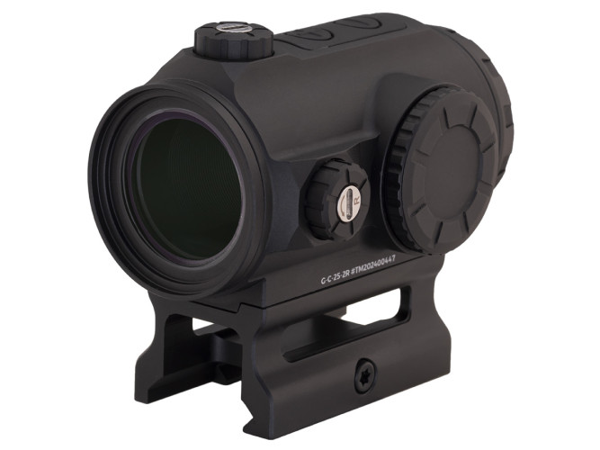 Прицел коллиматорный Gaut Tourmaline 1x25 Закрытый DOT 2 МOA на Weaver/Picatinny