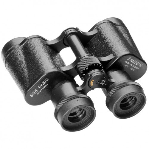 Бинокль КОМЗ БПЦ5 8х30 Porro | BaK-4 Чёрный