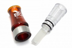 Манок духовой на утку крякву Buck Gardner Mallard Hammer Big Barrel MH-BRB/C Бордо / Прозрачный