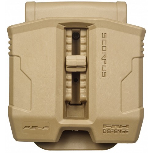 Пенал двойной поворотный Fab Defense PS-9S SC-PS9ST для 9 мм стальных магазинов Бежевый