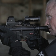 Магнифер Sightmark х3 T-3 быстросъёмный для коллиматора на Weaver / Picatinny