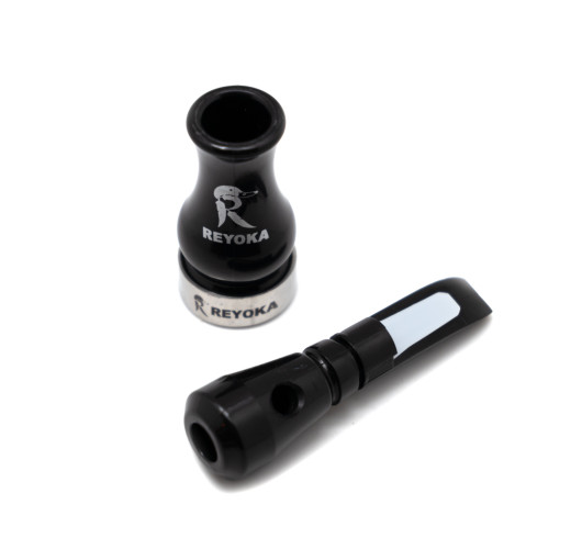 Манок духовой 2 в 1 (уточка чирок и шилохвость) Reyoka Camurcun Чёрный