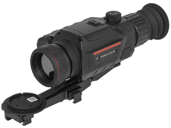 Прицел тепловизионный Guide TR420 2.4-9.6X25 (TR420) M-384X288 Дальномер, WIFI на Weaver / Picatinny