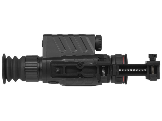 Прицел тепловизионный Guide TR420 2.4-9.6X25 (TR420) M-384X288 Дальномер, WIFI на Weaver / Picatinny