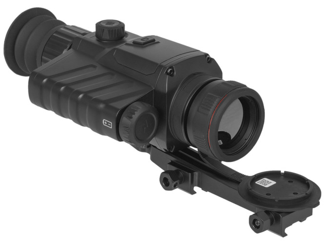 Прицел тепловизионный Guide TR420 2.4-9.6X25 (TR420) M-384X288 Дальномер, WIFI на Weaver / Picatinny