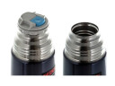 Термос для напитков THERMOS FBB-500 BC Midnight Blue 0.5L, нержавеющая сталь, клапан, крышка-чашка, синий "ночное небо"
