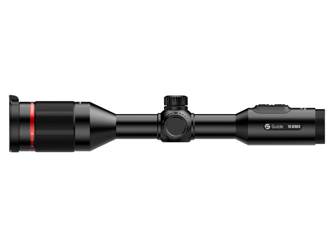 Прицел тепловизионный Guide TU430 x2.3-x9.2, 400x300 17um, D35мм, обнаруж. 1000м, на кольца 30мм, до 5ч, IP67, 940г