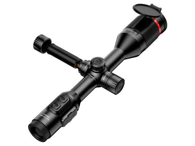 Прицел тепловизионный Guide TU430 x2.3-x9.2, 400x300 17um, D35мм, обнаруж. 1000м, на кольца 30мм, до 5ч, IP67, 940г