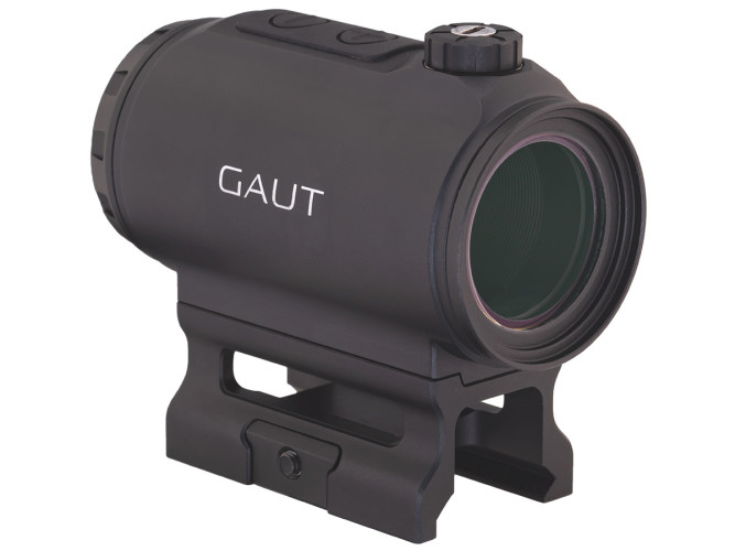Прицел коллиматорный Gaut Tourmaline 1x25 Закрытый DOT 3 МOA на Weaver/Picatinny