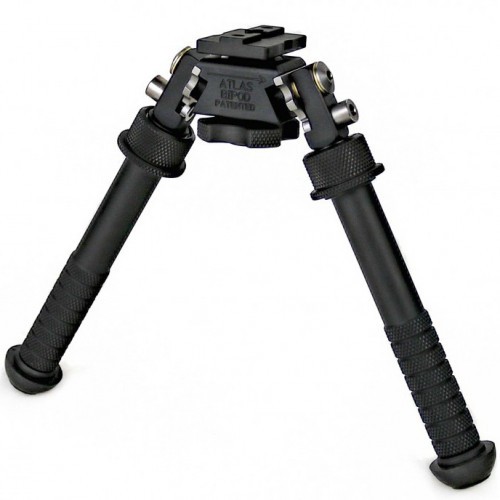 Сошки телескопические Atlas V8 BT10-NC без крепления 13-24 см Чёрный