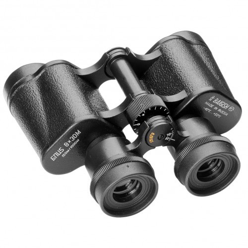 Бинокль КОМЗ БПЦ6 8х30 Porro | BaK-4 / Рубин Чёрный