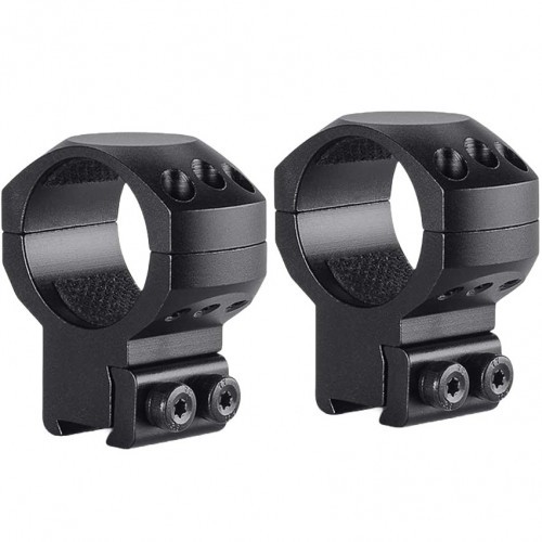 Кольца для прицела Hawke Tactical (24107) D=30 мм H=17 мм на Призму (9-11 мм) 2 шт | Высокий 2 шт