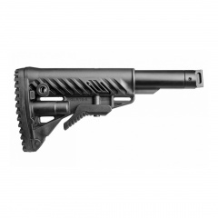 Приклад телескопический Fab Defense M4-SAIGA для АК-74М / АК-100-Й / Сайга Чёрный