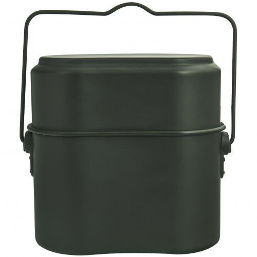 Котелок армейский RusForce Camping 1.5L Олива