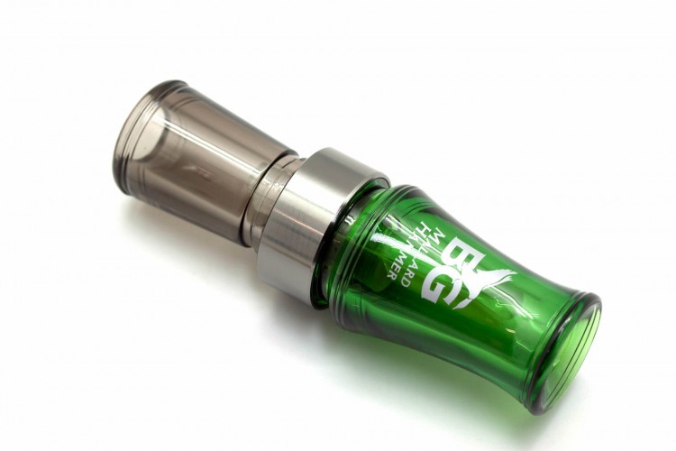 Манок духовой на утку крякву Buck Gardner Mallard Hammer Big Barrel MH-CG-S Зелёный / Дымчатый